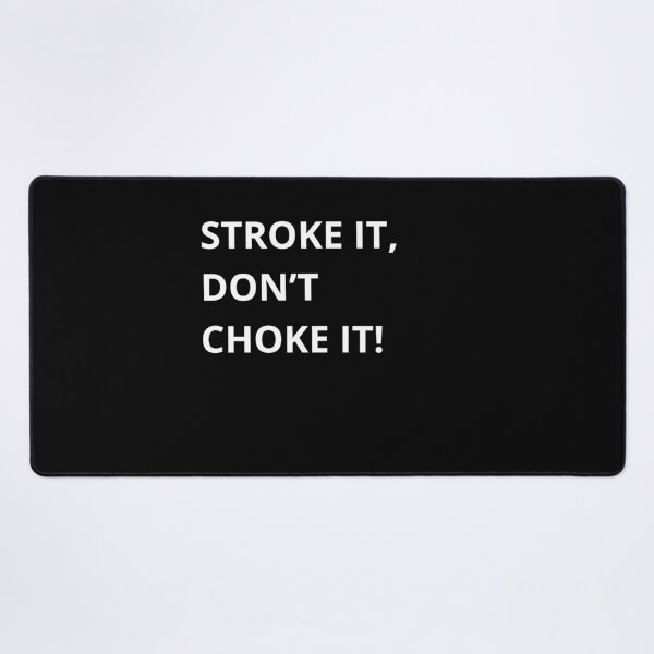 Item preview, Stroke It Don't Choke It Funny Golf designed and sold by QuirkyQuoteMakr.