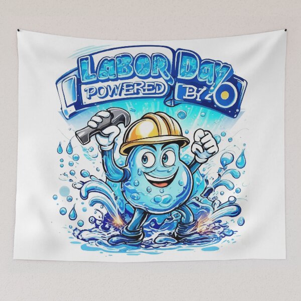 Item preview, LABOR DAY Dihydrogen Monoxide designed and sold by Uglyandcute.
