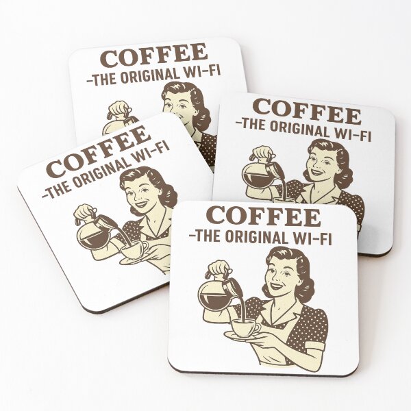 Item preview, Coffee The Original WI-FI coffee funny gift designed and sold by WR-Designs.