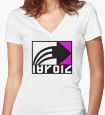 Inkling Brand Women's Fitted V-Neck T-Shirt
