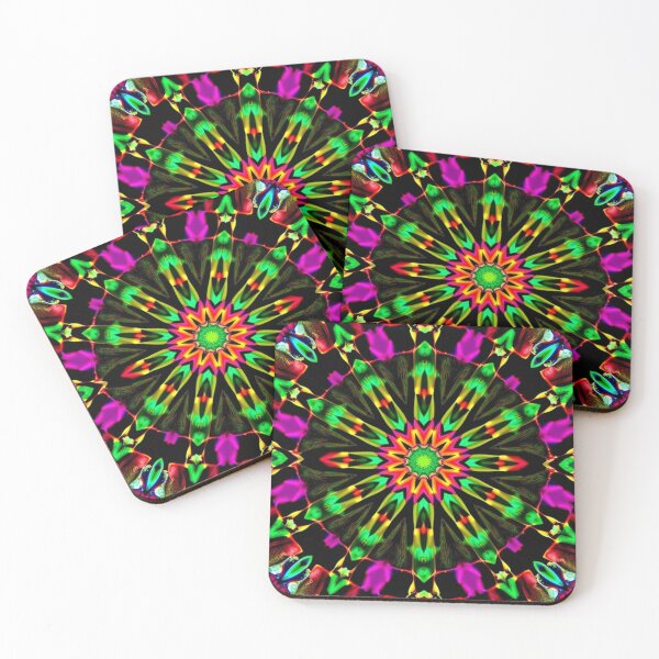 Item preview, Boho Psychedelic Kaleidoscope Flow designed and sold by HLPsychDesigns.