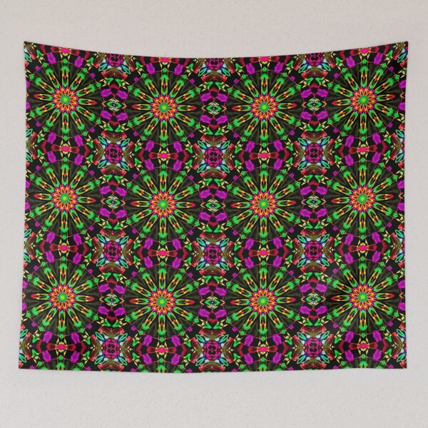 Item preview, Boho Psychedelic Kaleidoscope Flow designed and sold by HLPsychDesigns.