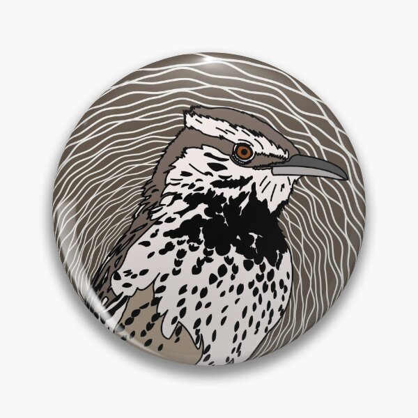 Item preview, Cactus wren designed and sold by Procyonidae Creative.
