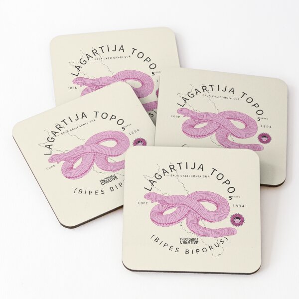 Item preview, Mexican mole lizard designed and sold by Procyonidae Creative.