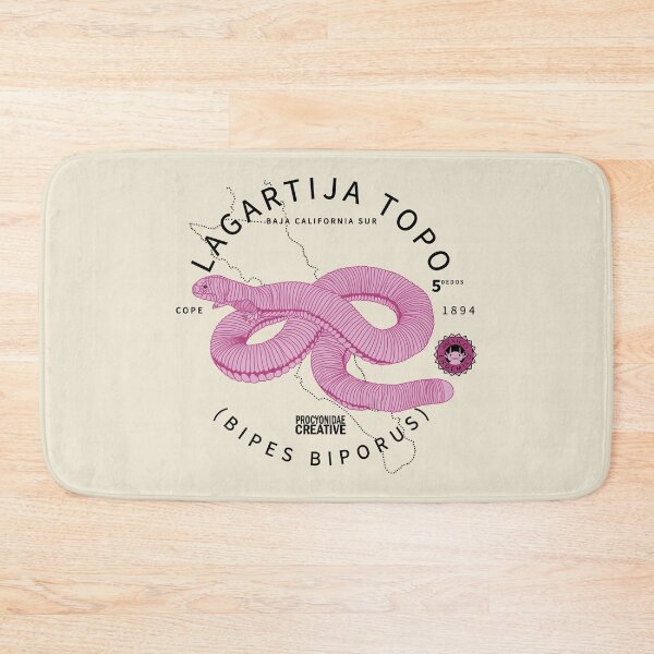 Item preview, Mexican mole lizard designed and sold by Procyonidae Creative.