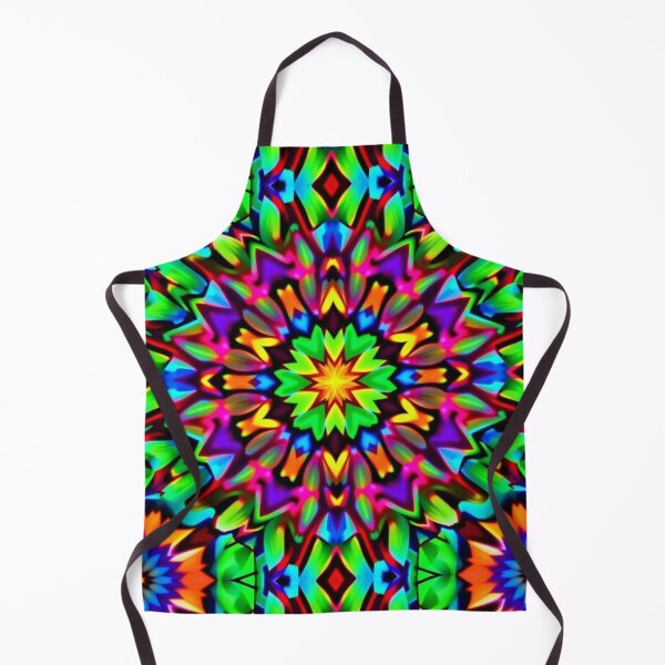 Item preview, Retro Hippie Kaleidoscope Geometry designed and sold by HLPsychDesigns.