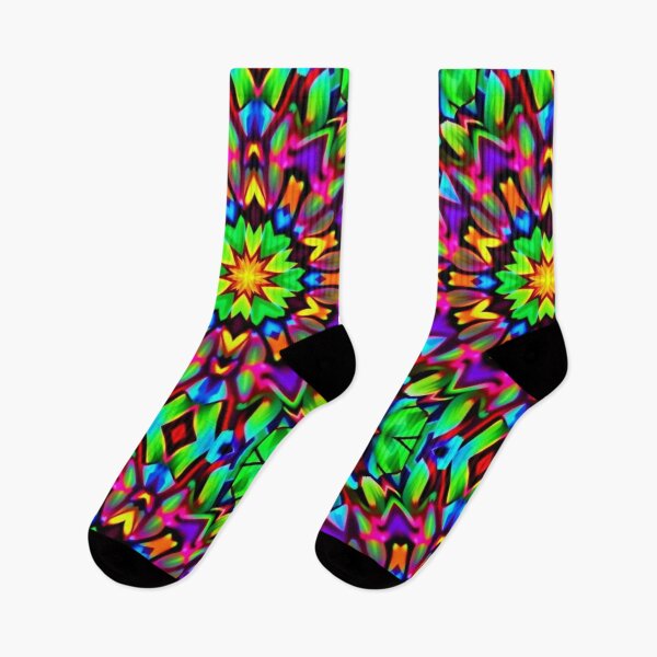 Item preview, Retro Hippie Kaleidoscope Geometry designed and sold by HLPsychDesigns.