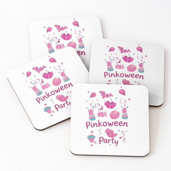 Item preview, Pinkoween Party: Pink-themed Halloween bash designed and sold by Quanni Creates Studios .