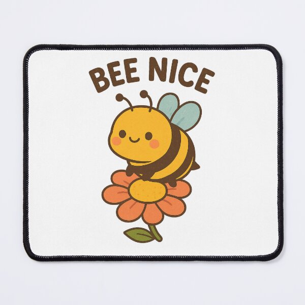 Item preview, Kawaii Bee “Bee Nice” – Cute Friendly Design designed and sold by Dream Machine.