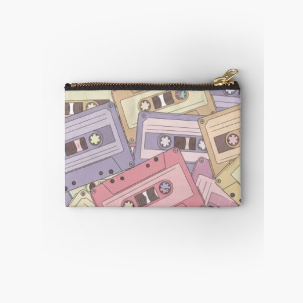 Item preview, Pastel Cassette Tapes Circle Aesthetic Sticker designed and sold by EverMuse_0_0.