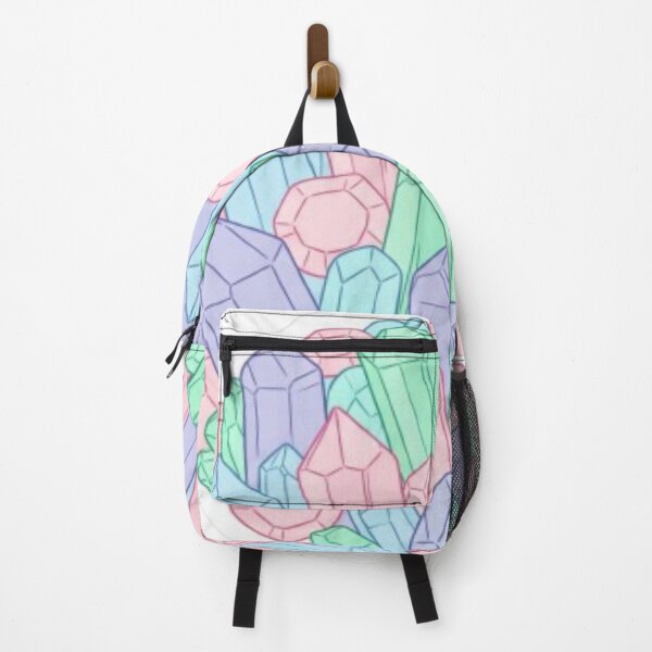 Item preview, Pastel Crystals Circle Aesthetic Sticker designed and sold by EverMuse_0_0.