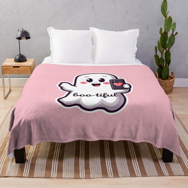 Item preview, Boo-tiful Cute Ghost Selfie Design designed and sold by HasHs.