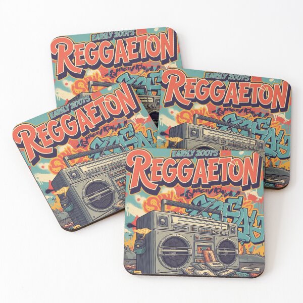 Item preview, Old School Reggaeton 2000s Retro Boombox designed and sold by ZuriRetroPrints.