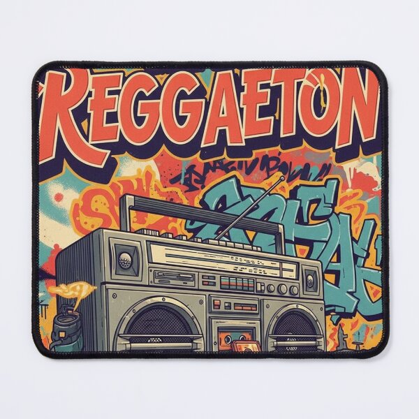 Item preview, Old School Reggaeton 2000s Retro Boombox designed and sold by ZuriRetroPrints.