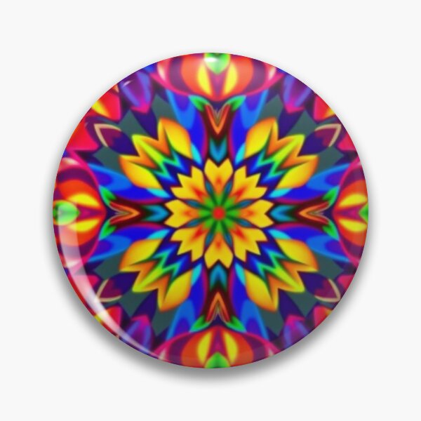 Item preview, Bohemian Retro Kaleidoscope Pattern designed and sold by HLPsychDesigns.