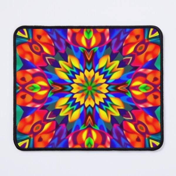 Item preview, Bohemian Retro Kaleidoscope Pattern designed and sold by HLPsychDesigns.