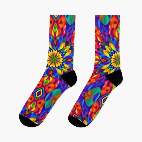 Item preview, Bohemian Retro Kaleidoscope Pattern designed and sold by HLPsychDesigns.