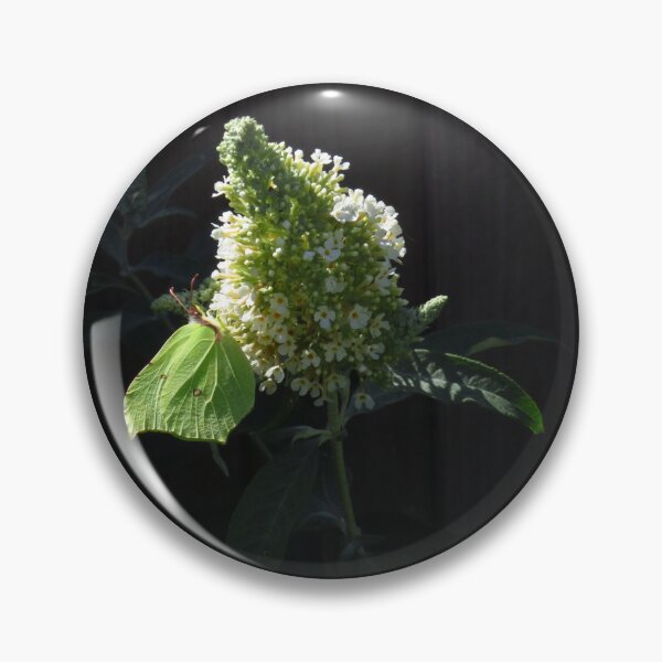 Item preview, Brimstone Butterfly & White Buddleia designed and sold by wiggyofipswich.