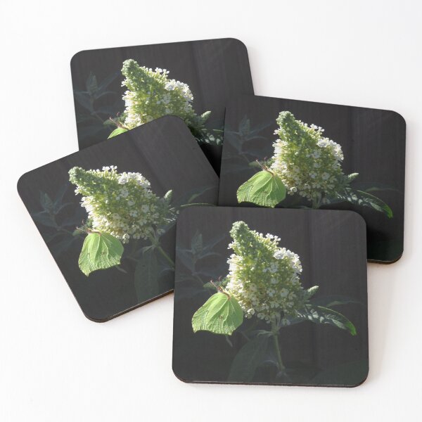 Item preview, Brimstone Butterfly & White Buddleia designed and sold by wiggyofipswich.