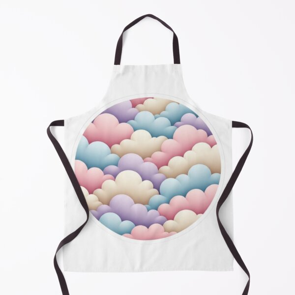 Item preview, Pastel Clouds Circle Dreamy Aesthetic Sticker designed and sold by EverMuse_0_0.