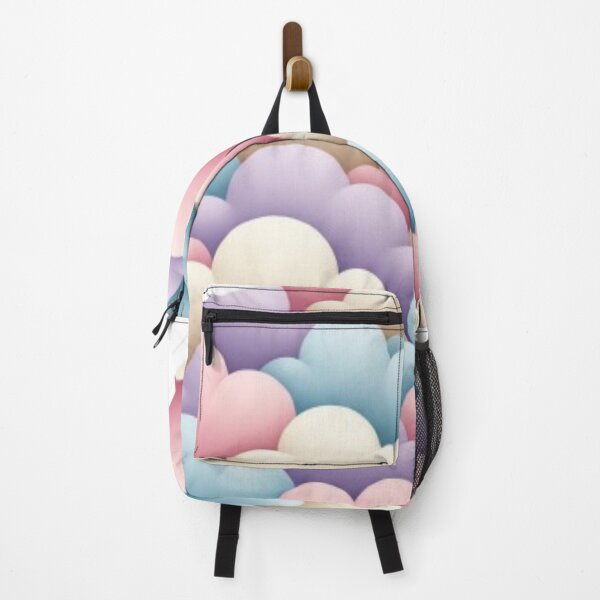 Item preview, Pastel Clouds Circle Dreamy Aesthetic Sticker designed and sold by EverMuse_0_0.