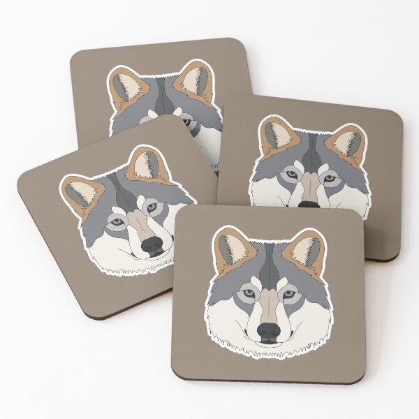 Item preview, Mexican Gray Wolf designed and sold by Procyonidae Creative.