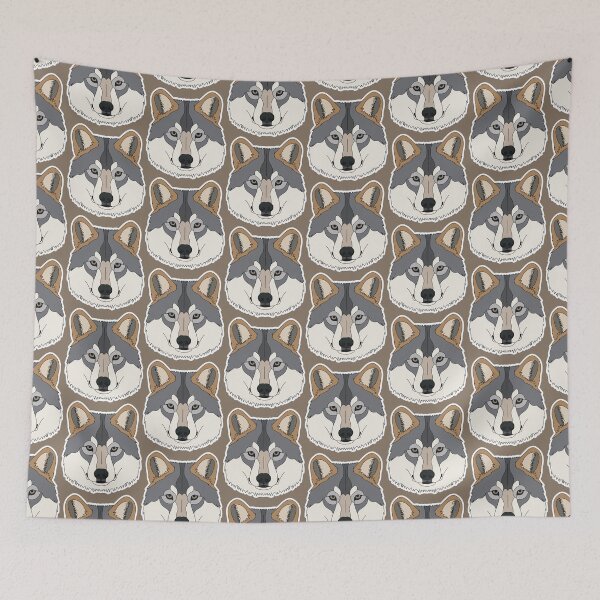 Item preview, Mexican Gray Wolf designed and sold by Procyonidae Creative.