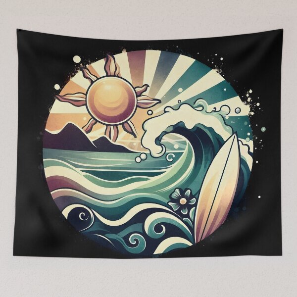 Item preview, Retro Surf designed and sold by GraphicsClub.