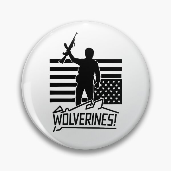 Item preview, Wolverines - Red Dawn designed and sold by RustyRobotX.