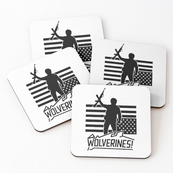 Item preview, Wolverines - Red Dawn designed and sold by RustyRobotX.