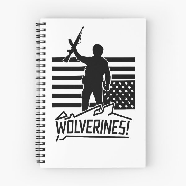 Item preview, Wolverines - Red Dawn designed and sold by RustyRobotX.