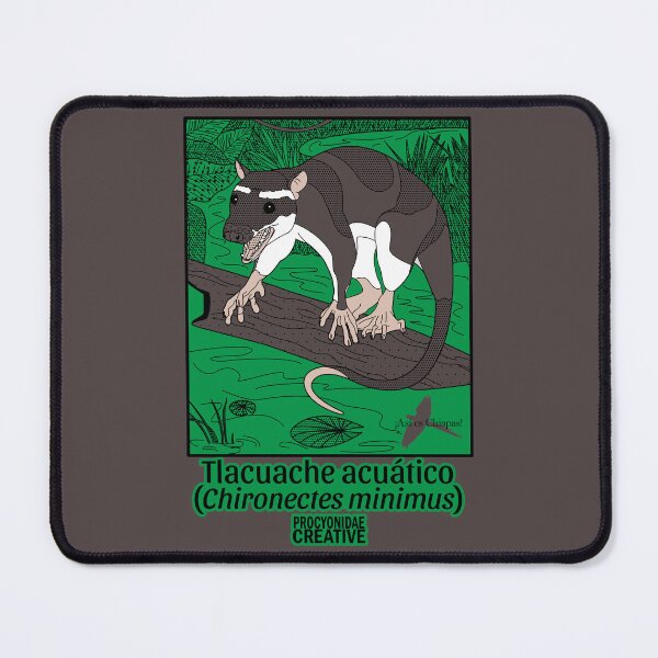 Item preview, Water opossum designed and sold by Procyonidae Creative.