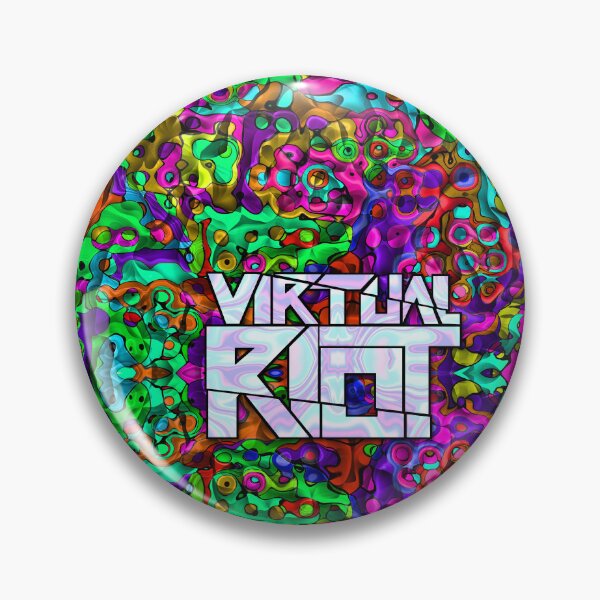 Item preview, Virtual Riot Trippy Holographic Hippie Flip Psychedelic EDM Festival Fanart designed and sold by FestDrip.