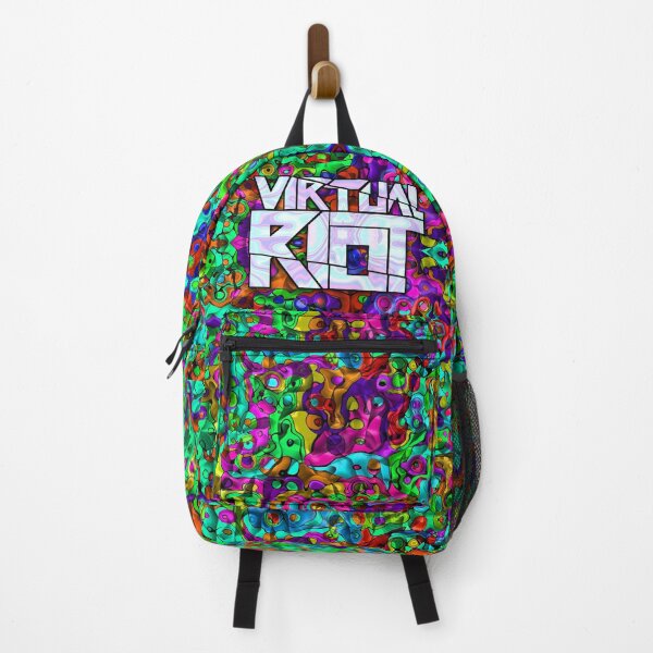 Item preview, Virtual Riot Trippy Holographic Hippie Flip Psychedelic EDM Festival Fanart designed and sold by FestDrip.