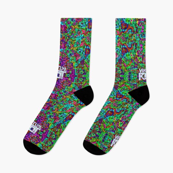 Item preview, Virtual Riot Trippy Holographic Hippie Flip Psychedelic EDM Festival Fanart designed and sold by FestDrip.