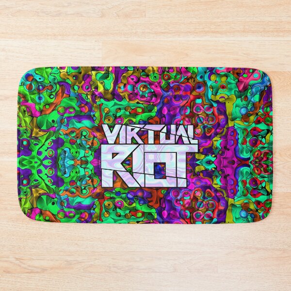 Item preview, Virtual Riot Trippy Holographic Hippie Flip Psychedelic EDM Festival Fanart designed and sold by FestDrip.