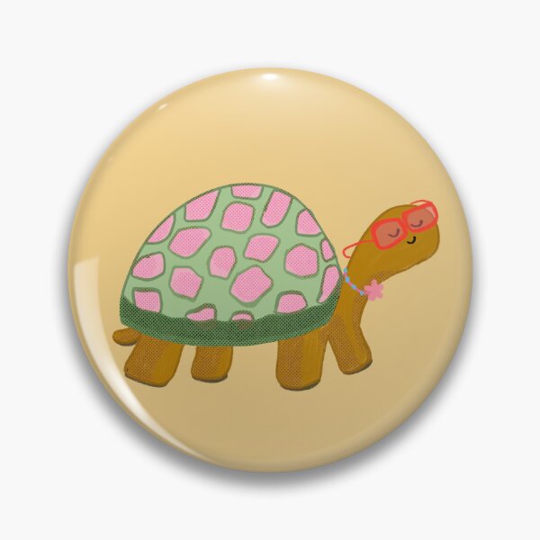 Item preview, Cute turtle with glasses  designed and sold by Navitaloves.