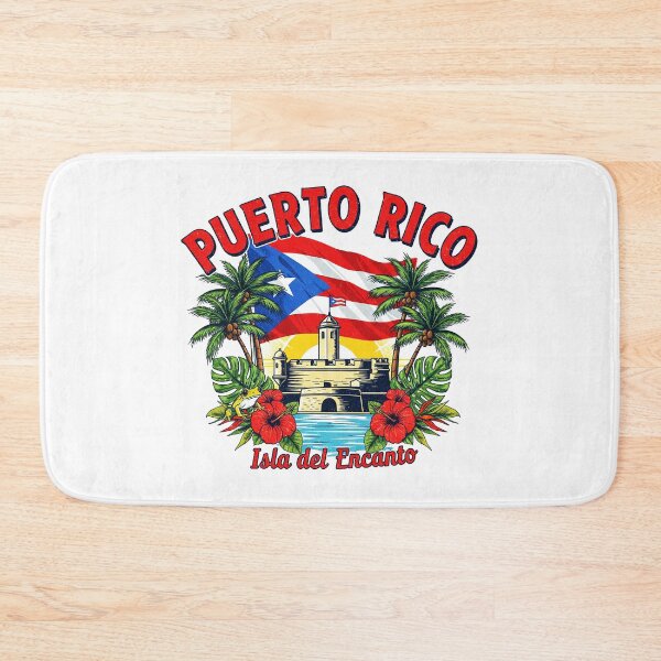Item preview, Puerto Rico "The Island of Enchantment" Hispanic Heritage Month Gift Design Idea  designed and sold by chris-ellis-art.