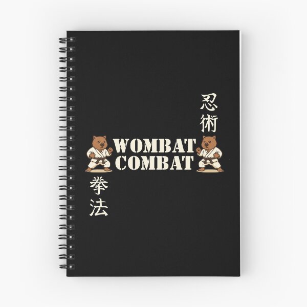 Item preview, Wombat Combat Martial Arts Australian Animal  designed and sold by pUNKnown.