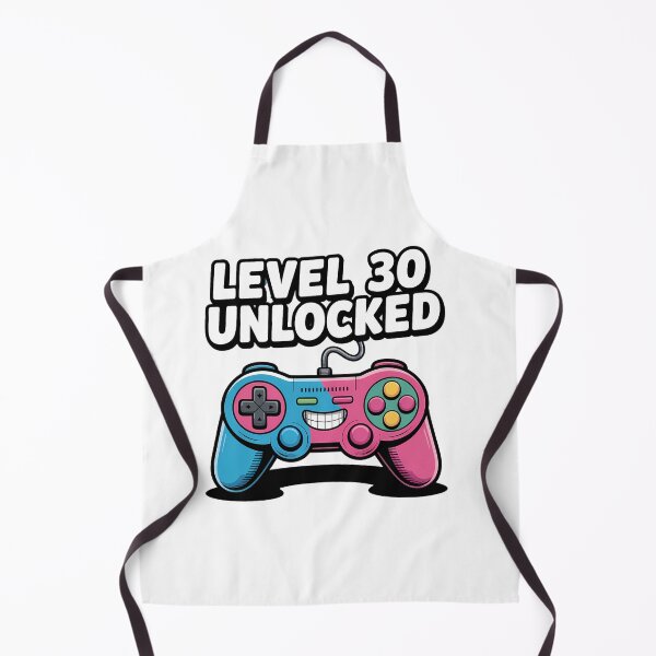 Item preview, LEVEL 30 UNLOCKED Gamer Birthday T-Shirt – Funny Video Game 30th Birthday Gift designed and sold by WanDee2025.