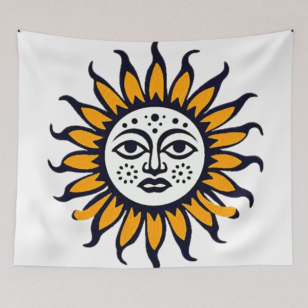 Item preview, Sun Face Graphic designed and sold by ViaARTfactory.