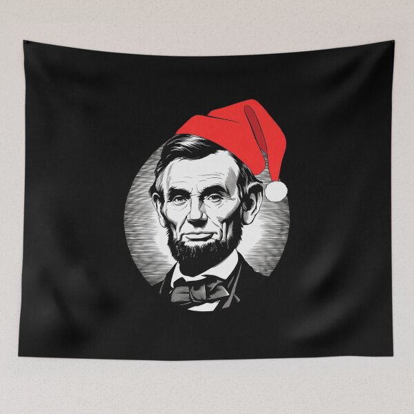 Item preview, City Abraham Lincoln President USA Ugly Christmas DT Novelty Crewneck  designed and sold by Charidana.