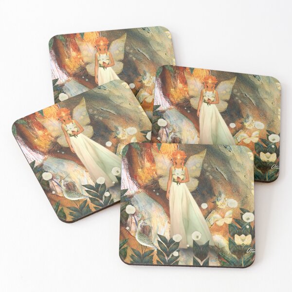 Item preview, Fairy among flowers designed and sold by Adela-Otani-Art.