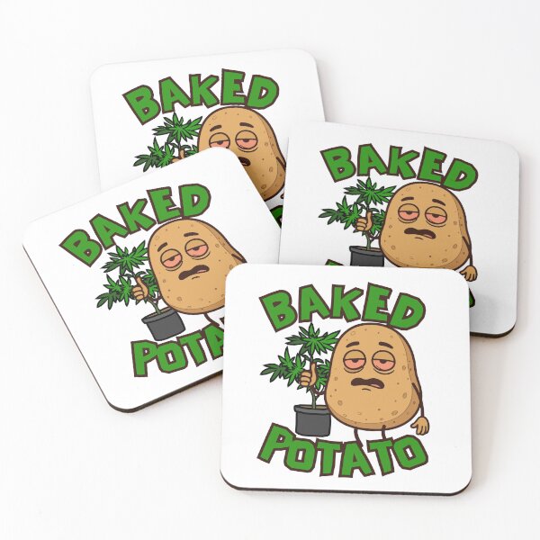 Item preview, Baked Potato Stoner Pun designed and sold by UNK-Fatigues.