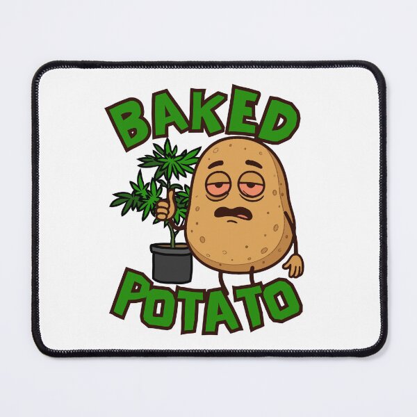 Item preview, Baked Potato Stoner Pun designed and sold by UNK-Fatigues.
