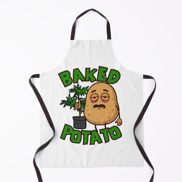 Item preview, Baked Potato Stoner Pun designed and sold by UNK-Fatigues.