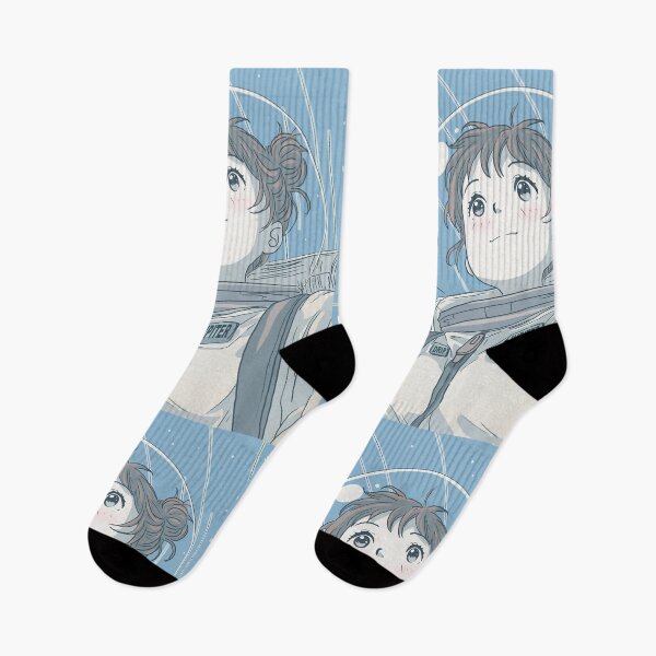 Item preview, Anime Cosmonaut Girl – Looking to the Stars for Her Next Adventure designed and sold by AirForceTuan.