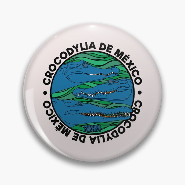 Item preview, Crocodylia de Mexico designed and sold by Procyonidae Creative.