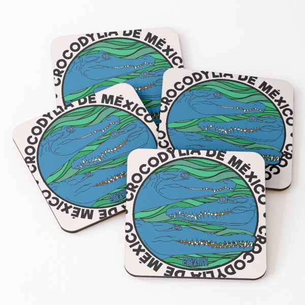 Item preview, Crocodylia de Mexico designed and sold by Procyonidae Creative.