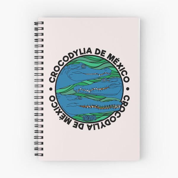 Item preview, Crocodylia de Mexico designed and sold by Procyonidae Creative.